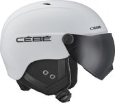 CébéContest Vision Matte White / Grey Ultra Black Cat 3 56-58 Skihelm Unisex - White