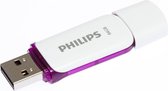 Philips FM64FD70B - USB 2.0 64GB - Snow - Paars
