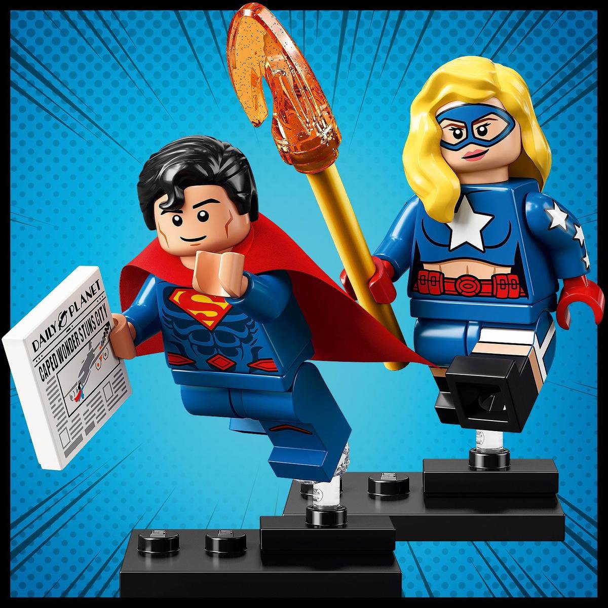 Lego dc best sale super heroes minifigures