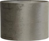Light & Living Zinc Cilinder Lampenkap - Taupe - Ø40x30cm
