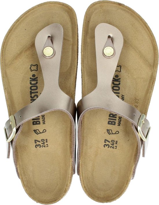 Birkenstock Gizeh Dames Slippers Regular fit - Taupe - Maat 39 | Bestel nu!