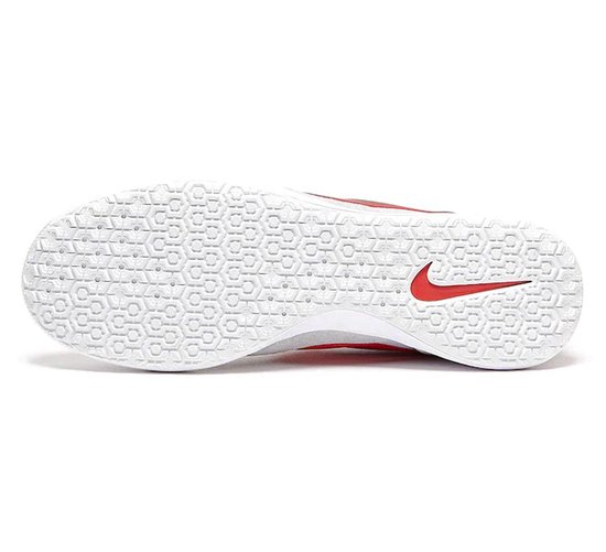 Nike Tiempo Premier II Sala IC Sportschoenen - Maat 41 - Mannen - licht  grijs/wit/rood | bol.com