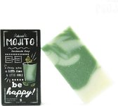 Soap Cocktail Mojito - Zeep - 100% natuurlijke olieën - Licht bruisend effect - Fairtrade uit Thailand - 120 gram
