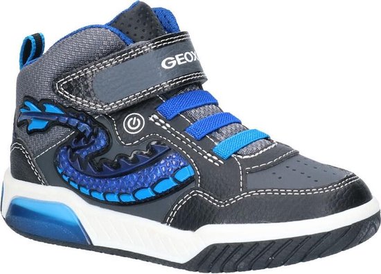 Geox Inek Lights Sneaker - Navy/Orange – Pumpkin Pie Kids
