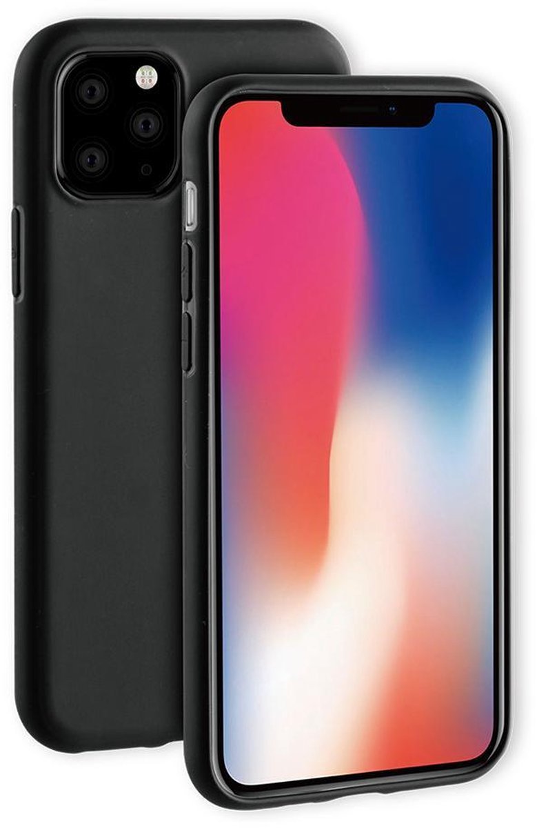 BeHello iPhone 11 Pro Gel Siliconen Hoesje Zwart