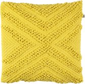 Dutch Decor HENRIK - Sierkussen lemon 45x45 cm - geel