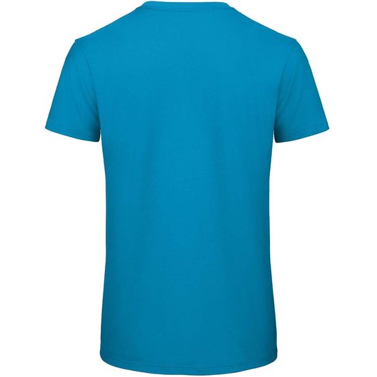 Senvi 5 pack T-Shirt -100% biologisch katoen - Kleur: Azure Blauw - 3XL