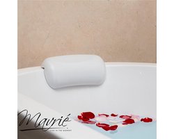 Mavrié badkussen  anti slip zuignappen - wit