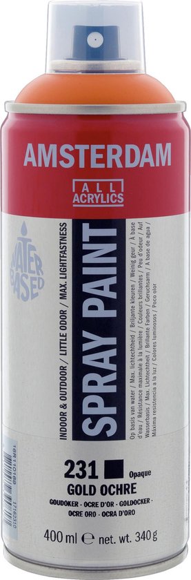 Spuitbusverf - Spraypaint - #231 - Goudoker - Amsterdam - 400ml