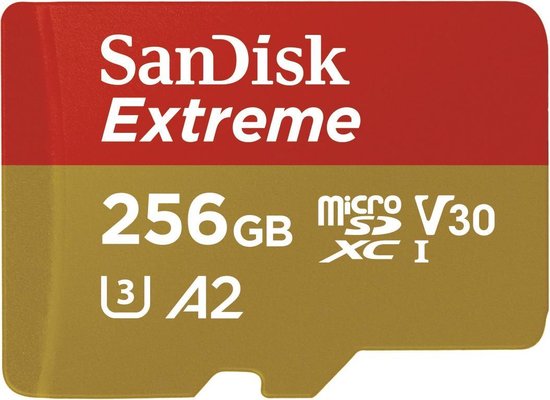 SanDisk MicroSDXC Extreme 256 GB 160 MB/s