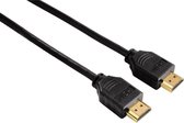 Câble HDMI Haute vitesse + Ethernet, HDMI mâle - HDMI mâle, Or, Noir, 3 m