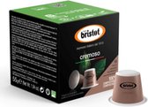 Bristot Cremoso Koffie Capsules - Biologisch afbreekbaar - (Nespesso© Compatible) - 100 stuks