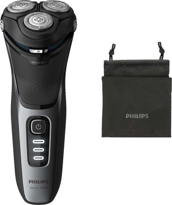 Vriendelijkheid Gevoelig voor Vader fage Philips Shaver Series 3000 S3231/52 - Scheerapparaat - Zwart | bol.com