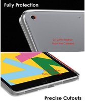 Mobigear Tablethoes geschikt voor Dunne Apple iPad 9 (2021) Hoes Flexibel TPU | Mobigear Basics Backcover | Doorzichtig Telefoonhoesje iPad 9 (2021) | iPad 9 (2021) Case | Back Cover - Transparant