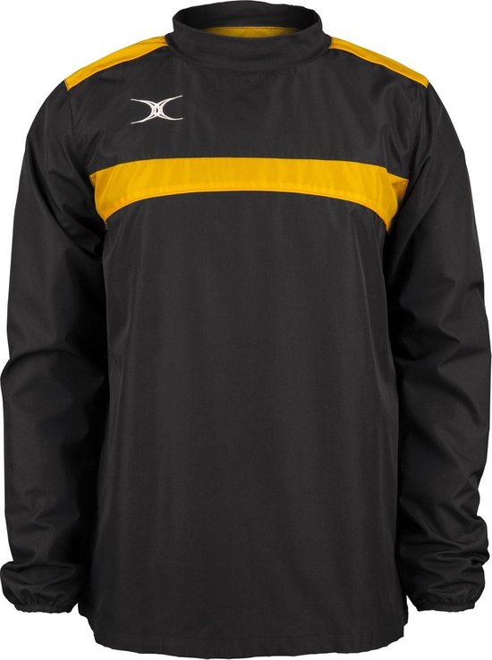 Gilbert Training Top Photon Warm Up Zwart / Geel - L