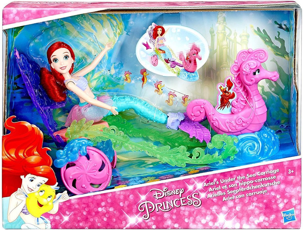 disney princess ariel's under the sea carriage