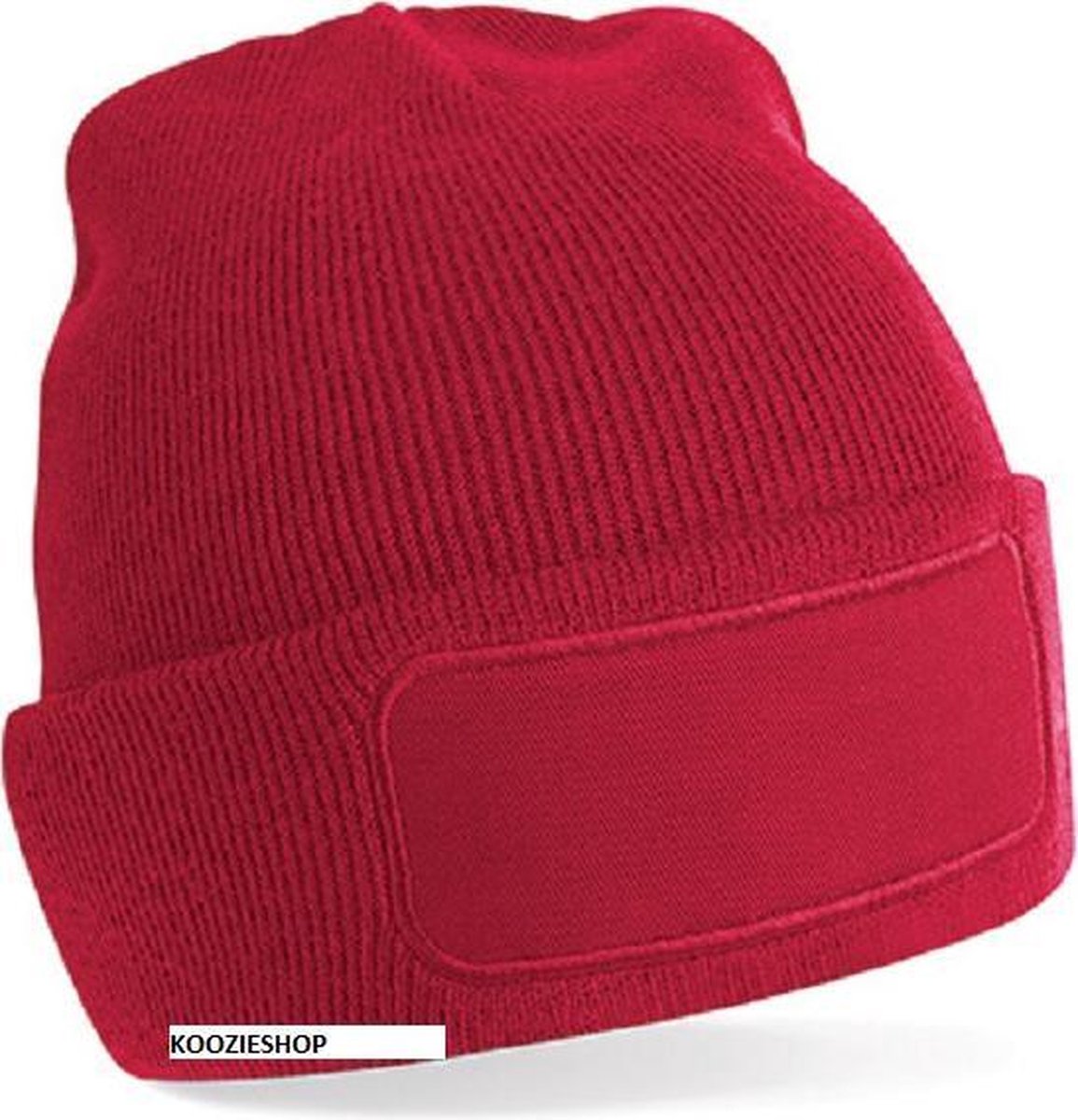 Muts-Beanie-Rood-unisex