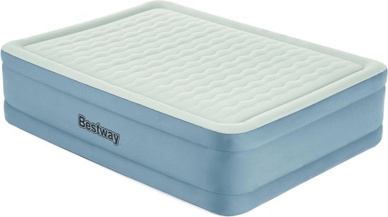 Bestway Fortech Queen Luchtbed- 2-persoons - 203x152x51 cm | bol.com