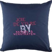 Kardol - Joie de Vivre - Sierkussen - 50x50 cm - Blauw