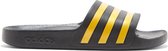 adidas Slippers - Maat 47 - Unisex - zwart/geel