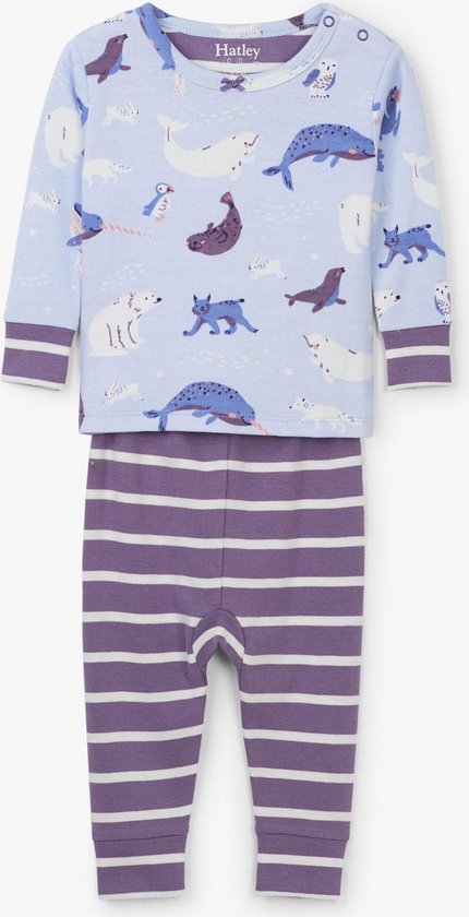 Hatley miejses 2-delige pyjama Polar Critters - mnd