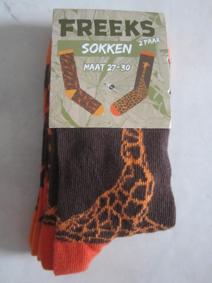 Freeks sokken - 2 paar - maat 27 - 30 | bol.com