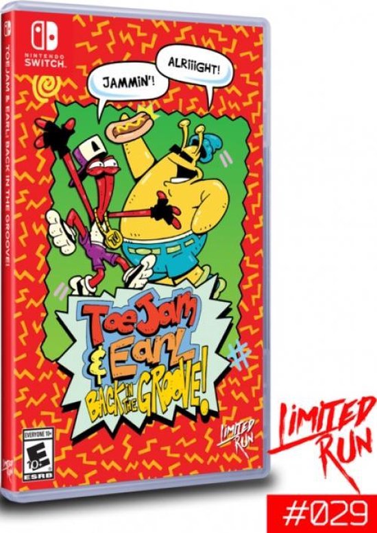 ToeJam & Earl: Back In The Groove! Sur Nintendo Switch - Édition USA - Neuf