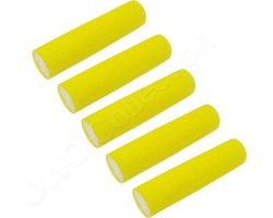 Geurstaven luchtverfrisser deodorantstick voor in de stofzuiger stofzuigerzak of stofreservoir - GEEL - 5 stuks Geurstaafjes - Citroen geur