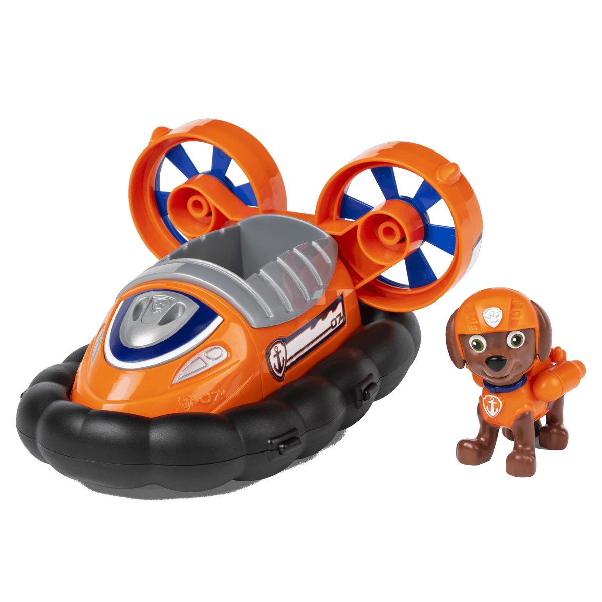 PAW Patrol - Zuma's Hovercraft - speelgoedauto met speelfiguur — afbeelding 5