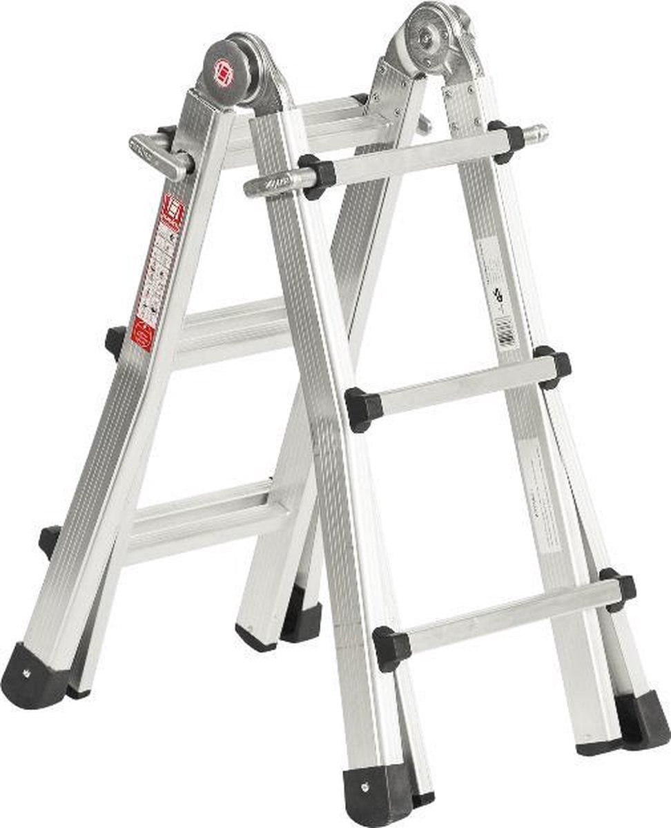 Euroline Vario Telescoopladder - 4x3 sporten