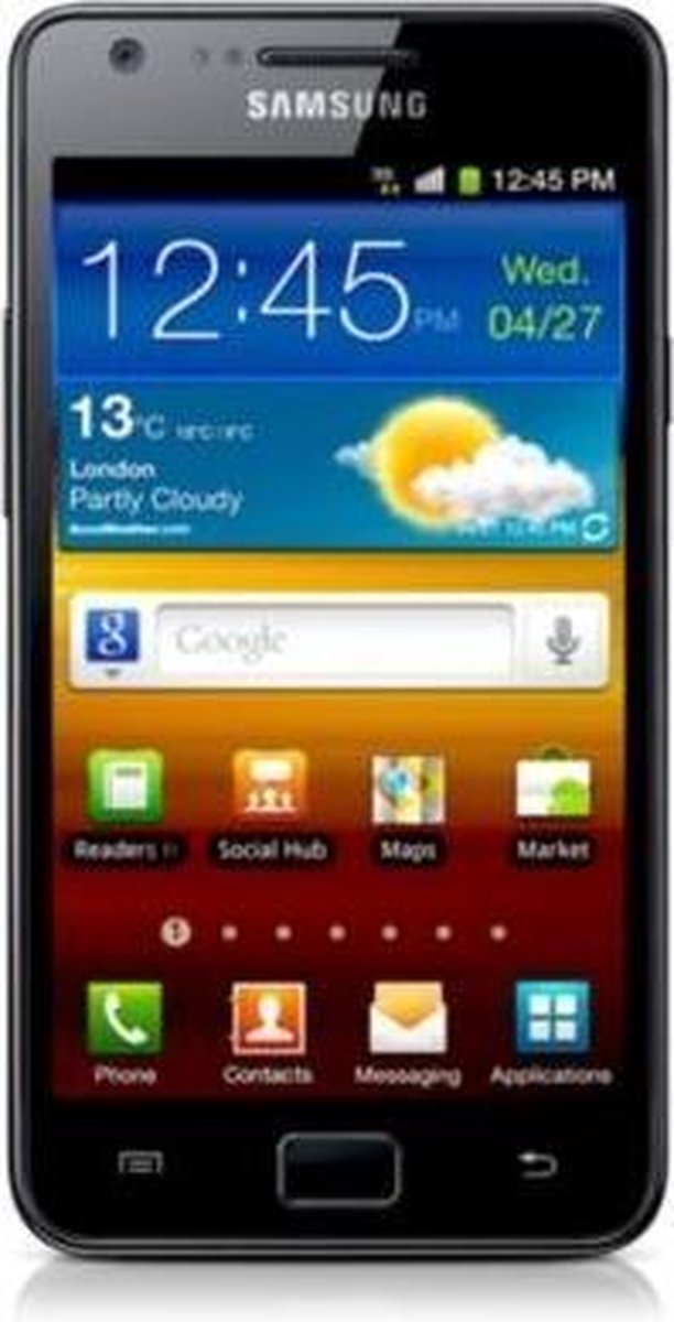 Veronderstelling Tenen Autonomie Samsung Galaxy S II i9100 - Zwart | bol.com
