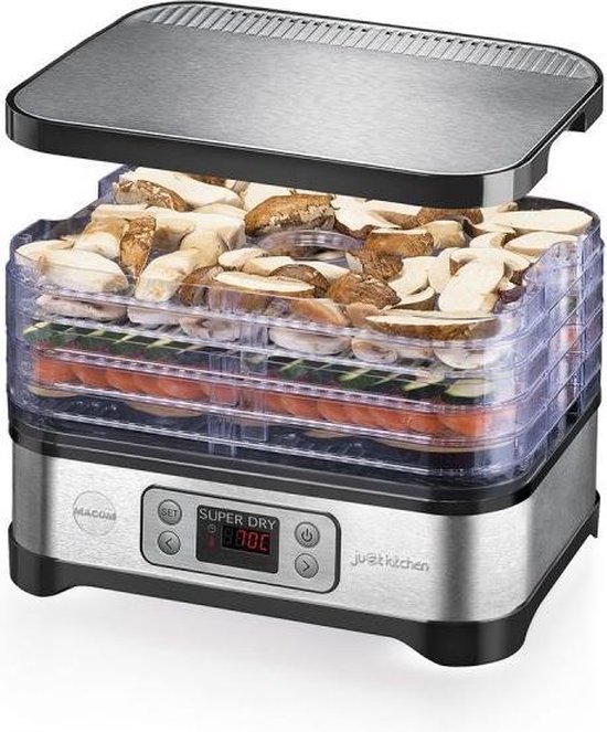 Macom Superdry Zwart, Roestvrijstaal 450 W van Macom — afbeelding 4