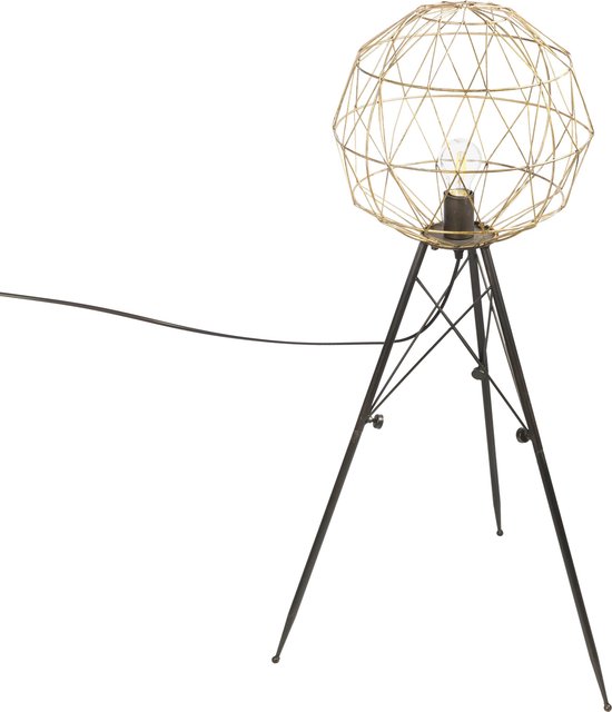 Numeriek steekpenningen homoseksueel Riverdale Boston - Staande lamp - 99cm - goud | bol.com