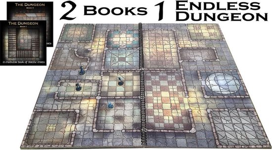 Thumbnail van een extra afbeelding van het spel The Dungeon Books of Battle Mats