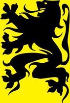 Vlag van Vlaanderen - Vlaamse vlag 150x100 cm incl. ophangsysteem