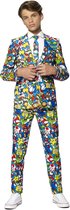 Opposuits Déguisement Super Mario Garçons Polyester Taille 134-140