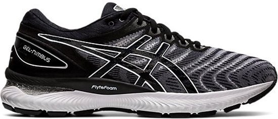 ASICS GEL-Nimbus 22 Heren - Wit / Zwart - maat 44.5 | Bestel nu!