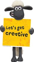 Shaun het Schaap Bord, h: 70 cm, b: 50 cm, , 1stuk, dikte 2 mm