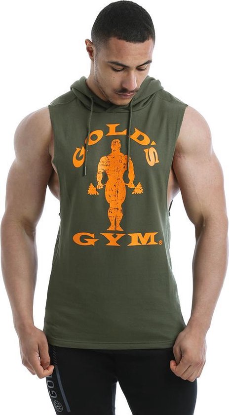 Hooded Stringer Sweater leger