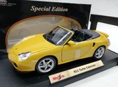 Maisto modelauto Porsche 911 Turbo Cabriolet 1:18