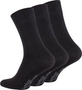 Clark Crown® Bamboe sokken - Normale Schachtlengte – 6 packs – Maat 39/42 - zwart