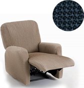 Milos - Stoelhoes  voor uw relax fauteuil - 60cm tot 85cm breed - Marine blauw