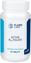 Klaire Labs Active B12- Folaat - 60 tabletten