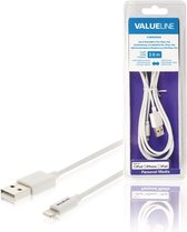 Valueline MFI Lightning kabel 2 meter - wit