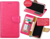Epicmobile - Samsung Galaxy A51 Boek hoesje – Wallet portemonnee hoesje - Roze