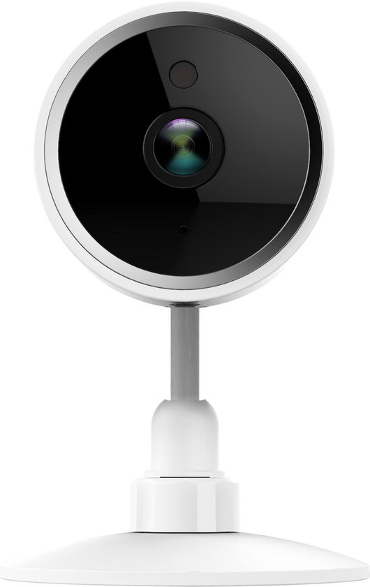 Symfonie twee merk op QNECT Wi-Fi indoor camera - 720P - met bewegingsdetectie - werkt met Google  Home en... | bol.com