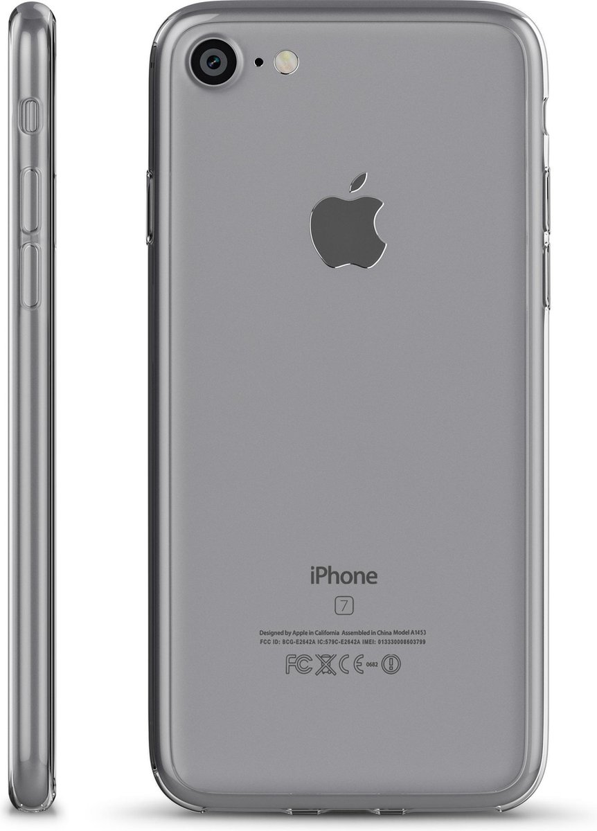 BeHello iPhone 8 7 Bumper Case Transparant