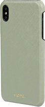DBramante backcover London Mode Series- Misty Mint - voor Apple iPhone X/Xs