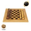 Afbeelding van het spelletje Olive Burl - Schaakspel 40x40 cm - Staunton Koning 8.5cm  Top Kwaliteit
