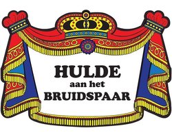 PartyXplosion - Huldeschild - Hulde aan het bruidspaar